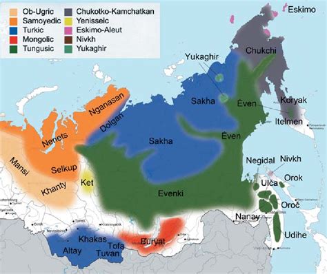 Figure 1 from The Languages of Siberia | Semantic Scholar