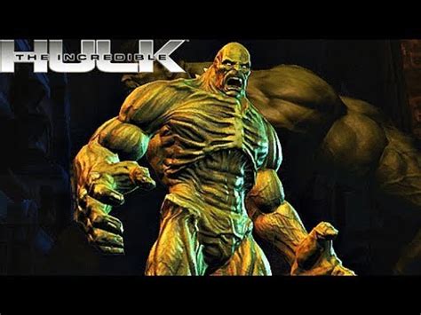 Abomination Skin Gameplay - The Incredible Hulk Game (2008) - YouTube