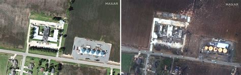 Photos: Before and after satellite images reveal extent of tornadoes ...