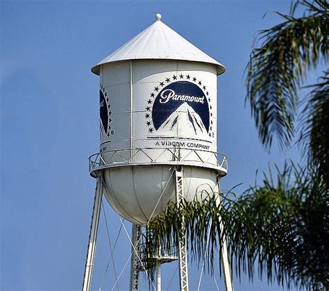 The water tower at Paramount Studios. Still standing guard over one of ...