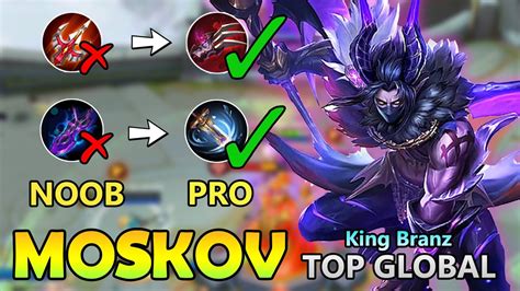 90% WINRATE!!MOSKOV BEST BUILD TOP GLOBAL MOSKOV MOBILE LEGENDS - YouTube