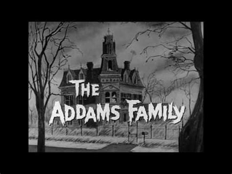 The Addams Family 1964-1966 TV theme song - Instrumental lyrics - YouTube