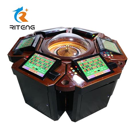 17 Inch Touch Screen Electronic Roulette With 6/8/12 Players - Buy Electronic Roulette,Roulette ...