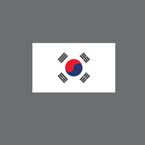 korean flag vector illustration design 21951889 Vector Art at Vecteezy