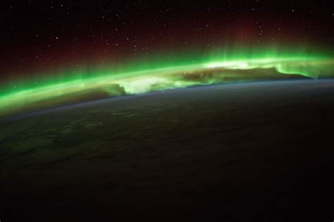 Aurora seen from the International Space Station | Earth Blog