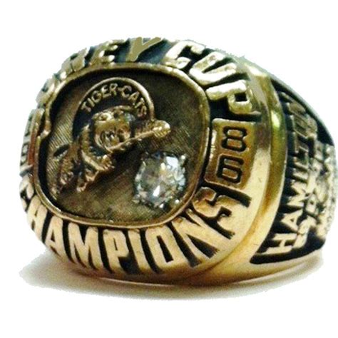 Grey Cup Rings - Canadian Football Hall of Fame