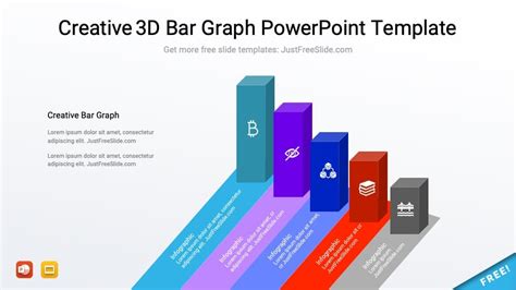 Free Creative Bar Graph PowerPoint Template (7 Slides) | Just Free Slide