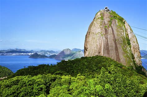 Sugarloaf Mountain In Rio De Janeiro On by Johansjolander