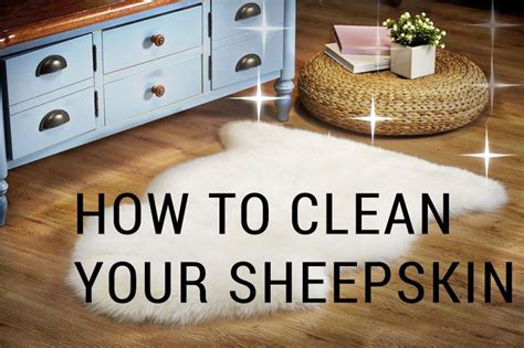 How To Clean & Wash A Sheepskin Rug ⋆ Outlavish | Sheepskin rug, Cleaning, Cleaning guide