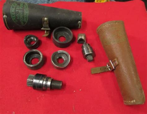GREENLEE RADIO KNOCKOUT Punch Tools Assorted Conduit Sizes. $65.00 - PicClick