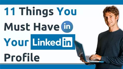 linkedin profile tips