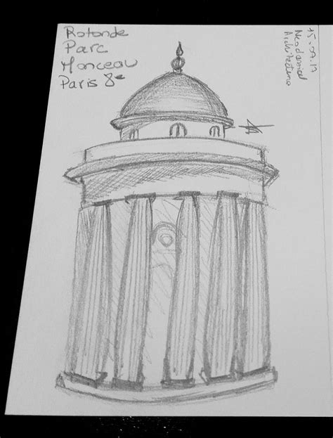 Sketch Daily #8 - Neoclassical architecture by Sheogorart on DeviantArt