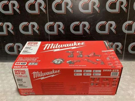 Milwaukee Brushless 7 Tool Kit - Crowe Real Estate & Auction