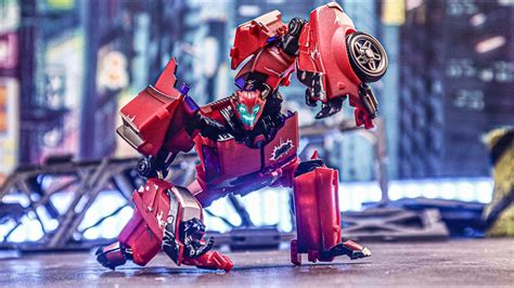 World premiere! APC TOYS zombie Cliffjumper Red Gladiator TFP Cliffjumper stop motion - YouTube