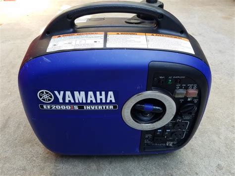 For repair or parts - Yamaha EF2000is Generator/Invertor | Classifieds for Jobs, Rentals, Cars ...