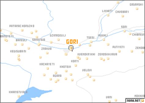 Gori (Georgia) map - nona.net