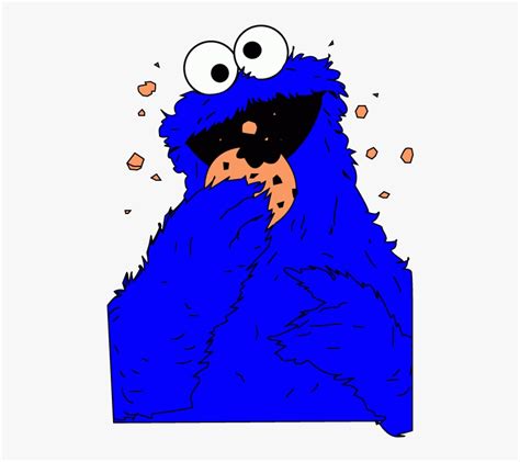 Cookie Monster Transparent Images - Cookie Monster Eating Cookies Faces, HD Png Download ...