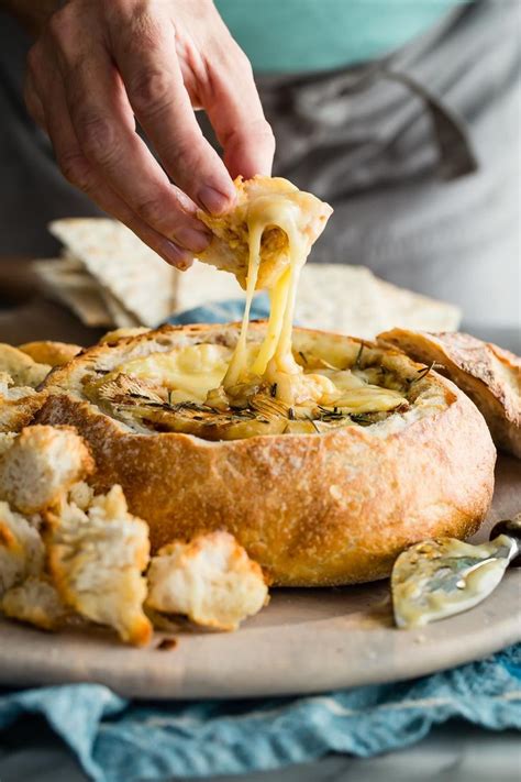 Baked Brie in a Sourdough Bread Bowl | Recipe | Appetizers for party, Recipes, Holiday party ...