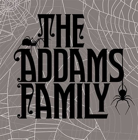 Addams Family Logo Addams Family Poster, Addams Family Cartoon, Addams Family Theme, Addams ...