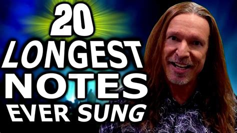 20 LONGEST NOTES EVER SUNG | KEN TAMPLIN VOCAL ACADEMY | Singing techniques, Singing, Vocal