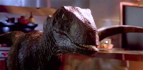 The iconic velociraptor scene in 'Jurassic Park' would have been ...