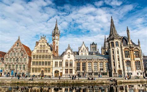 Rooftops, Spires, and Façades, The Architecture of Ghent, Belgium ...