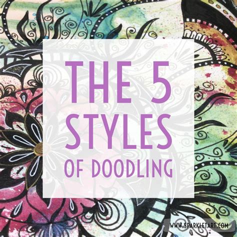 What Are The 5 Styles of Doodling? (Sparkle Tart - Creating Art That Shines)