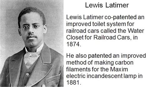 Lewis Latimer Black History Facts, Inventors, African Diaspora, African American History ...