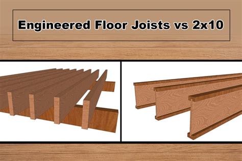 Engineered Floor Joists vs 2x10 Lumber: Compared - MellowPine