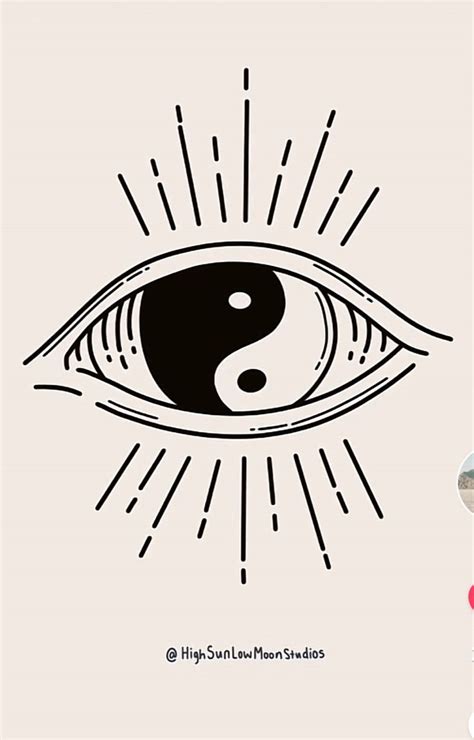 Yin Yang eye tattoo | Third eye tattoos, Eye tattoo, Tattoo design drawings