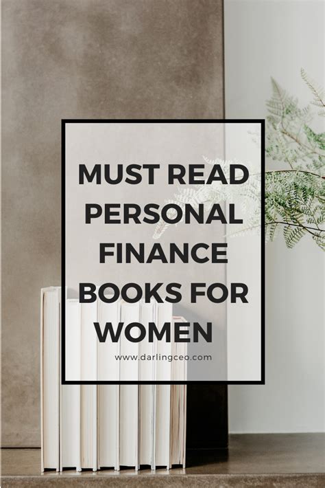 Best Books Personal Finance Books for Women - The Darling CEO