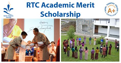 Royal Thimphu College - Selected candidates for the RTC Academic Scholarships 2023