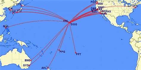 Wandschrank Alt Rücken Hawaiian Airlines Routes Ich Bin Krank Memo ...