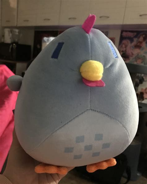 My blue chicken plush came today! Meet Peppermint 💙 : r/StardewValley