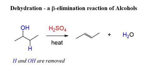 Alcohol Dehydration by E1 and E2 Elimination with Practice Problems - Chemistry Steps