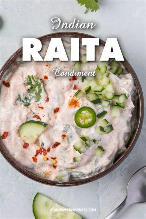 Traditional Raita is an Indian condiment made with yogurt, fresh ...