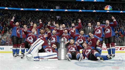 NHL 16 - Colorado Avalanche Stanley Cup Celebration - YouTube