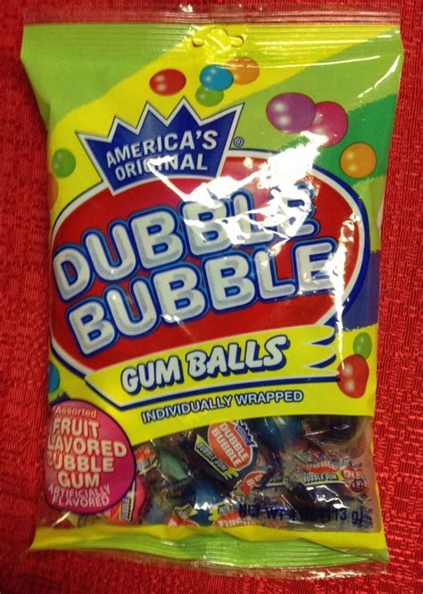 America'S Original Double Dubble Bubble Gum Balls Individually Wrap ...