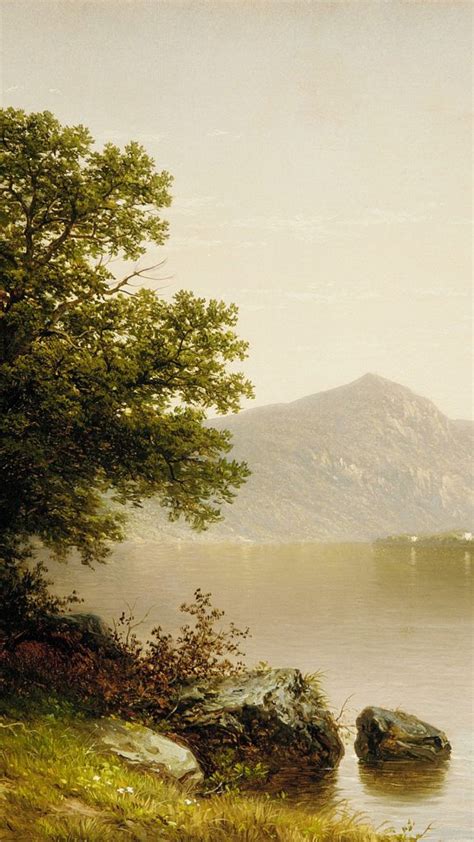 Lake George, oil on canvas painting by John William Casilear, 1857 ...