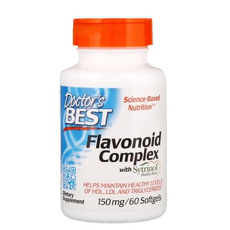 Doctor's Best Flavonoid Complex 150mg 60 Softgels - Birkenhead ...