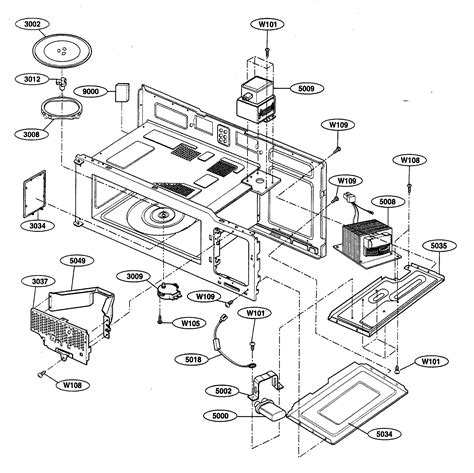 KENMORE Microwave Oven cavity Parts | Model 72180019401 | SearsPartsDirect