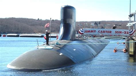 USS JIMMY CARTER SEAWOLF CLASS FAST ATTACK NUCLEAR SUBMARINE US NAVY | Nuclear submarine ...