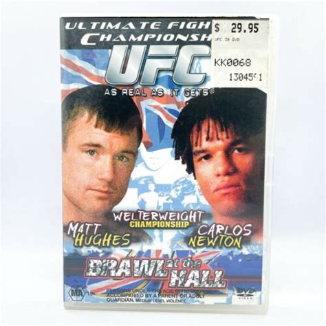 UFC 38 Brawl at the Hall DVD Matt Hughes vs Carlos Newton | eBay