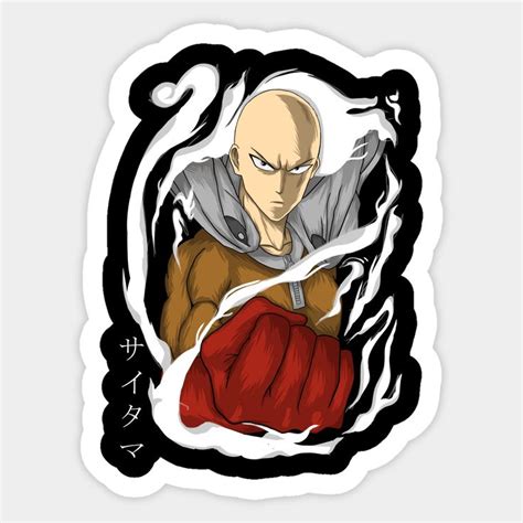 Saitama Sticker in 2023 | Saitama one punch man, Saitama one punch, One punch man