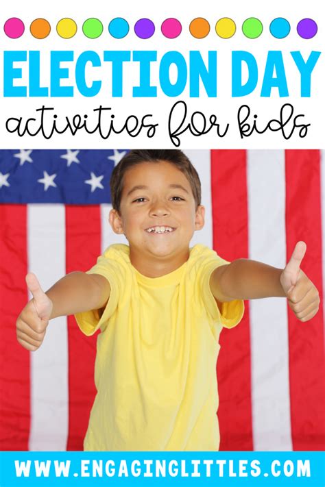 Election Day Activities - Engaging Littles