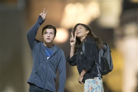 Zendaya Coleman and Tom Holland - "Spider-Man: Far From Home" Set in ...