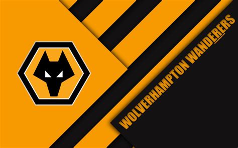 Download Wolverhampton Wanderers FC logo 4k Wallpaper - GetWalls.io