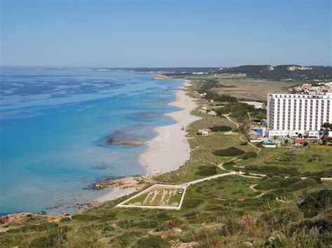 You will fall in love with Son Bou the largest beach in