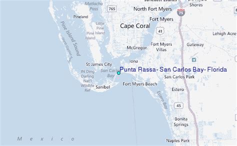 Punta Rassa, San Carlos Bay, Florida Tide Station Location Guide