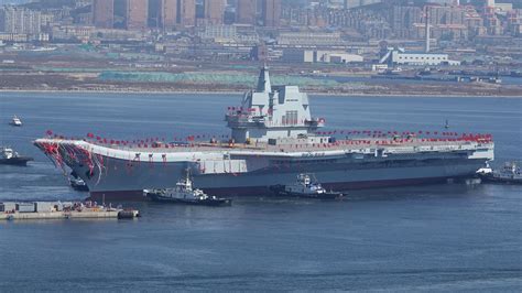 China Aircraft carrier: Made in China aircraft carrier launched: 10 points